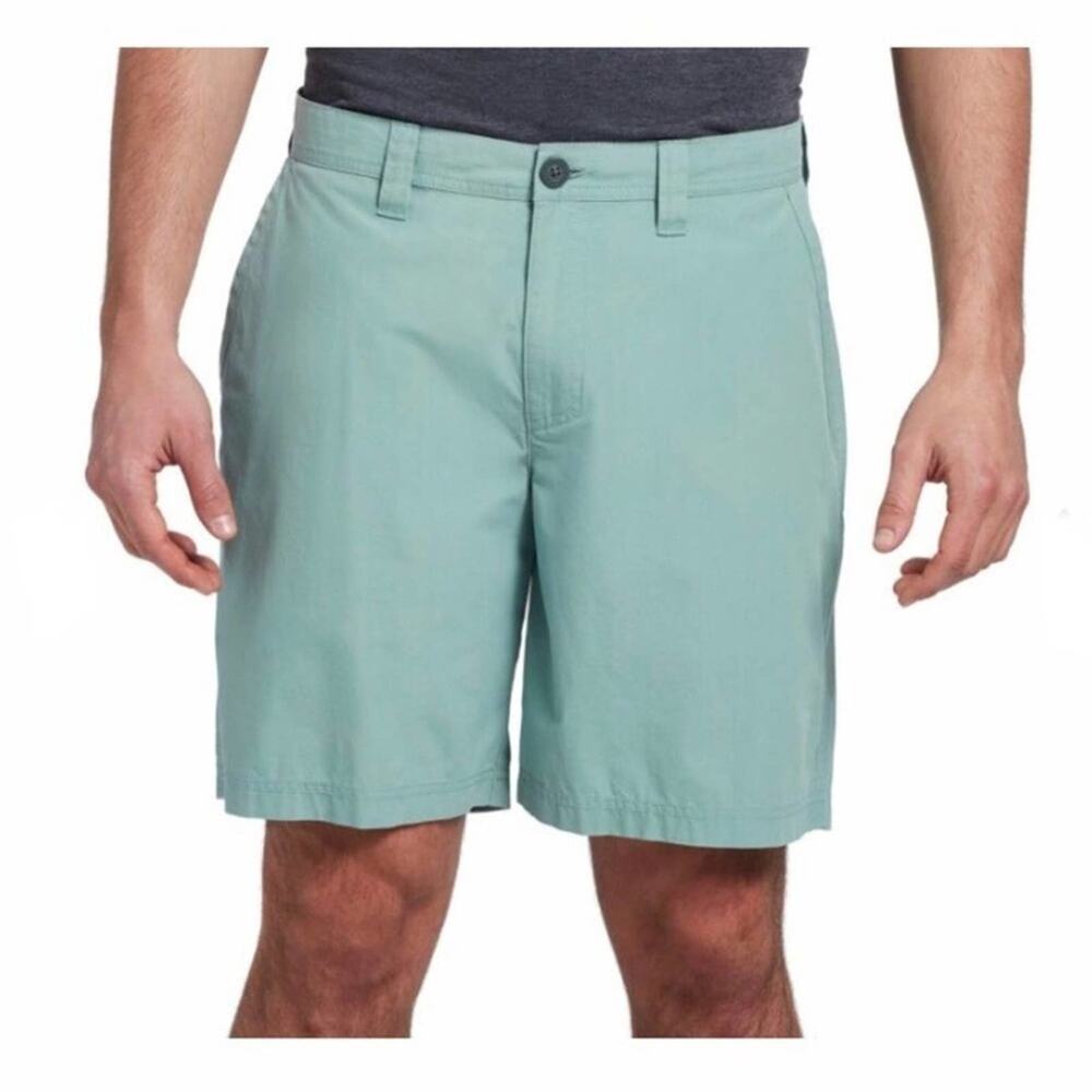 COLUMBIA Men’s 40 Green Cotton Sportsman Shorts